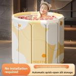 Large Capacity Eco-friendly Bathing Tub for Shower Stall Portable Foldable Ice Bath Tub for Adults Baby