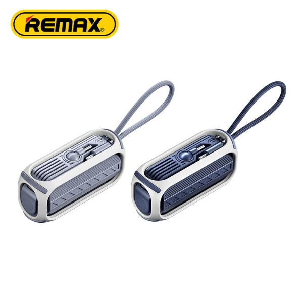 Capsule series 20W Type-C  Rotary + Cabled iPH Direct Fast Charging Power Bank 5000mAh RPP-28