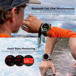Remax 1.43" AMOLED Screen GPS Smart Watch 5ATM Waterproof Premium Smartwatch Outdoor Fitness Tracker GPS Smart Watch for Men