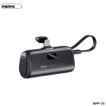 REMAX Capsule Series 20W Cabled Type-C Emergency Direct Fast Charging Power Bank 5000mAh RPP-76