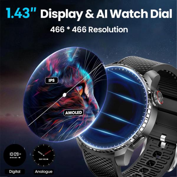 Remax GPS Smart Watch 5ATM Waterproof Smartwatch Reloj Phone Watch Smart Fitness Tracker Sport Smart Watch with GPS for Men